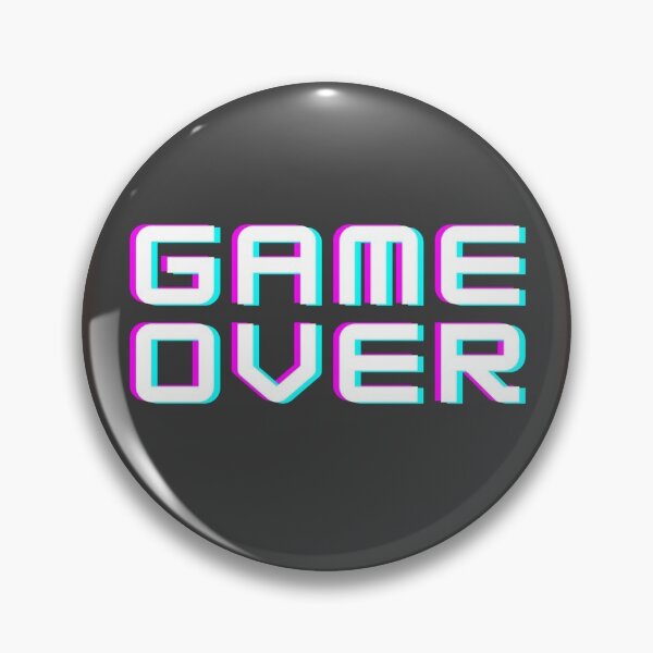 Item preview, GAME OVER. designed and sold by abdessamadbkkar.