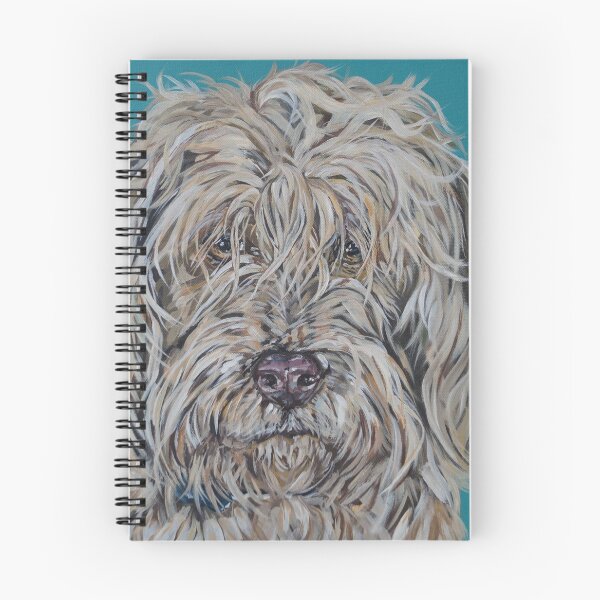 Item preview, Woof. Dog painting art by award-winning UK artist Sam Fenner designed and sold by SamFennerArt.