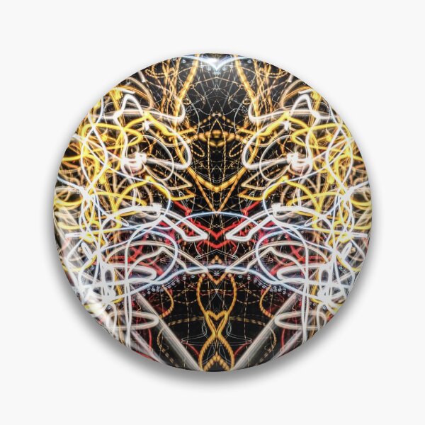 Item preview, Lightpainting Abstract Symmetry Light Graffiti designed and sold by NeonAbstracts.