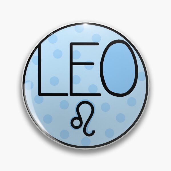 Item preview, Leo Zodiac Sign , Sign Of Zodiac Pastel Blue designed and sold by Barolina.