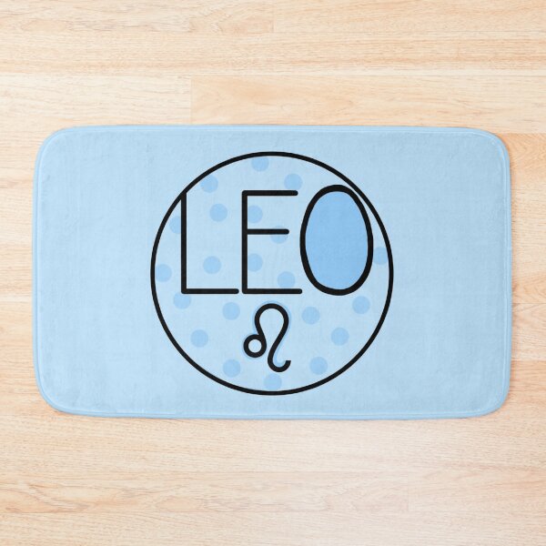 Item preview, Leo Zodiac Sign , Sign Of Zodiac Pastel Blue designed and sold by Barolina.
