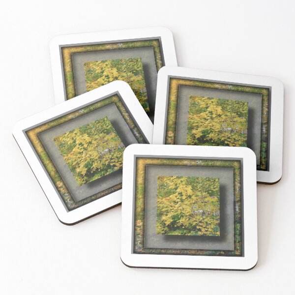 Item preview, Photo autumn yellow, green, 08, autumn leaves, photo art, digital, decorative designed and sold by Paszkan.