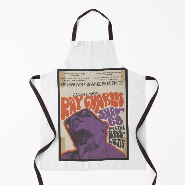 Item preview, Ray Charles 1968 Live Concert Poster - Live in Paris designed and sold by Adam Foster.