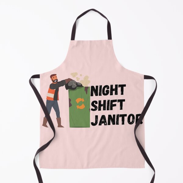 Item preview, night shift janitor designed and sold by Zaibo.