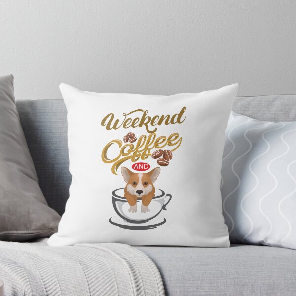 Item preview, Weekends  coffee and dog designed and sold by 397HOUSE Your happy time.