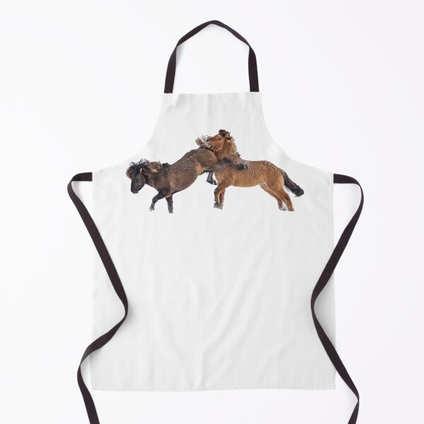 Item preview, Fighting Icelandic stallions in the snow designed and sold by Ingo Gerlach.