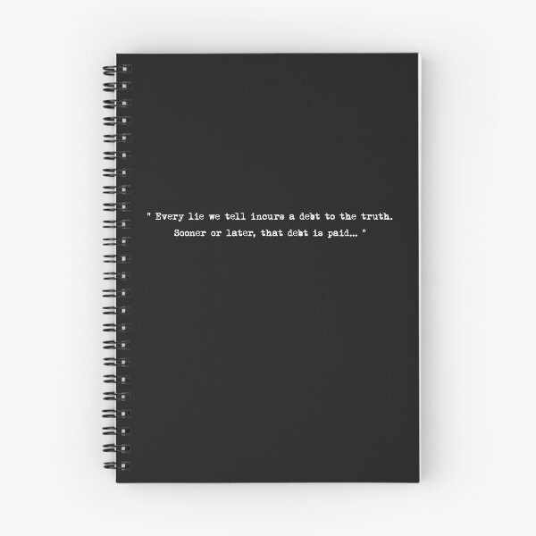 Item preview, Every lie we tell incurs a debt to the truth designed and sold by psychoshadow.