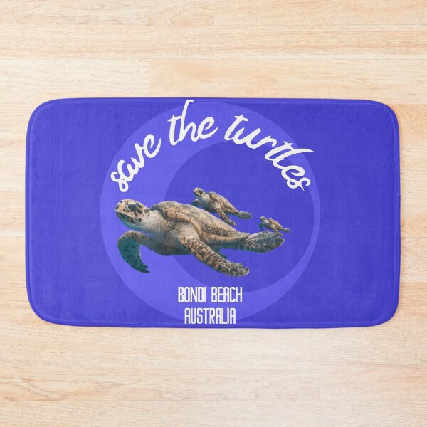 Item preview, Save the Turtles Bondi Beach Australia designed and sold by meraviglioso.