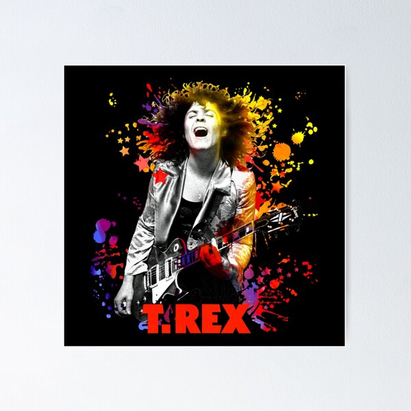 Item preview, Marc Bolan T.Rex Paint Splatter designed and sold by gangwayscan.