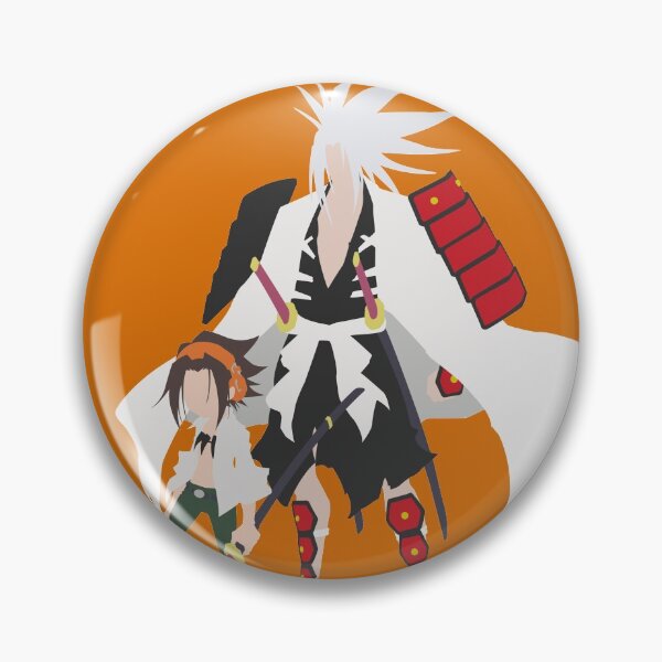Item preview, Shaman King - Yoh and Amidamaru designed and sold by VelvetZone.