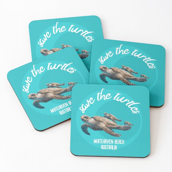 Item preview, Save the Turtles Whitehaven Beach Australia designed and sold by meraviglioso.