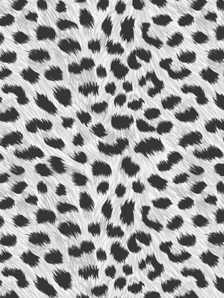 Discover white leopard skin iPhone Case