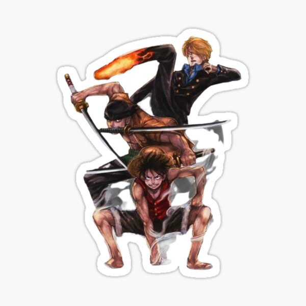 One Piece anime Wall Art Monster Trio official merch