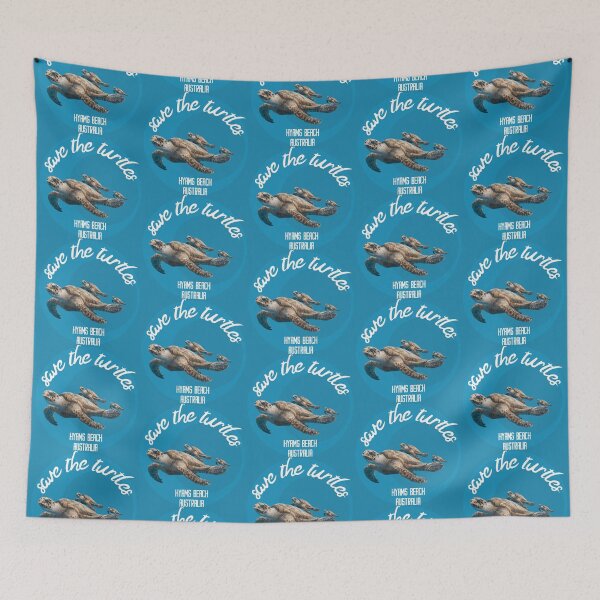 Item preview, Save the Turtles Hyams Beach Australia designed and sold by meraviglioso.