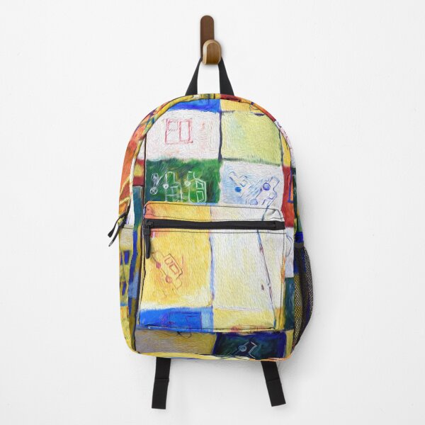 Item preview, Multicolor Fabric Wonderland Mosaic Art designed and sold by NeonAbstracts.