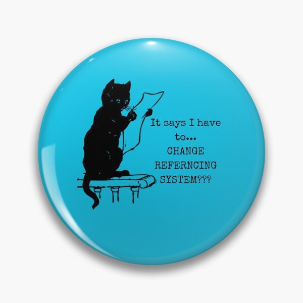 Item preview, Academic Cat Change Reference System Funny  designed and sold by DesignsofNote.