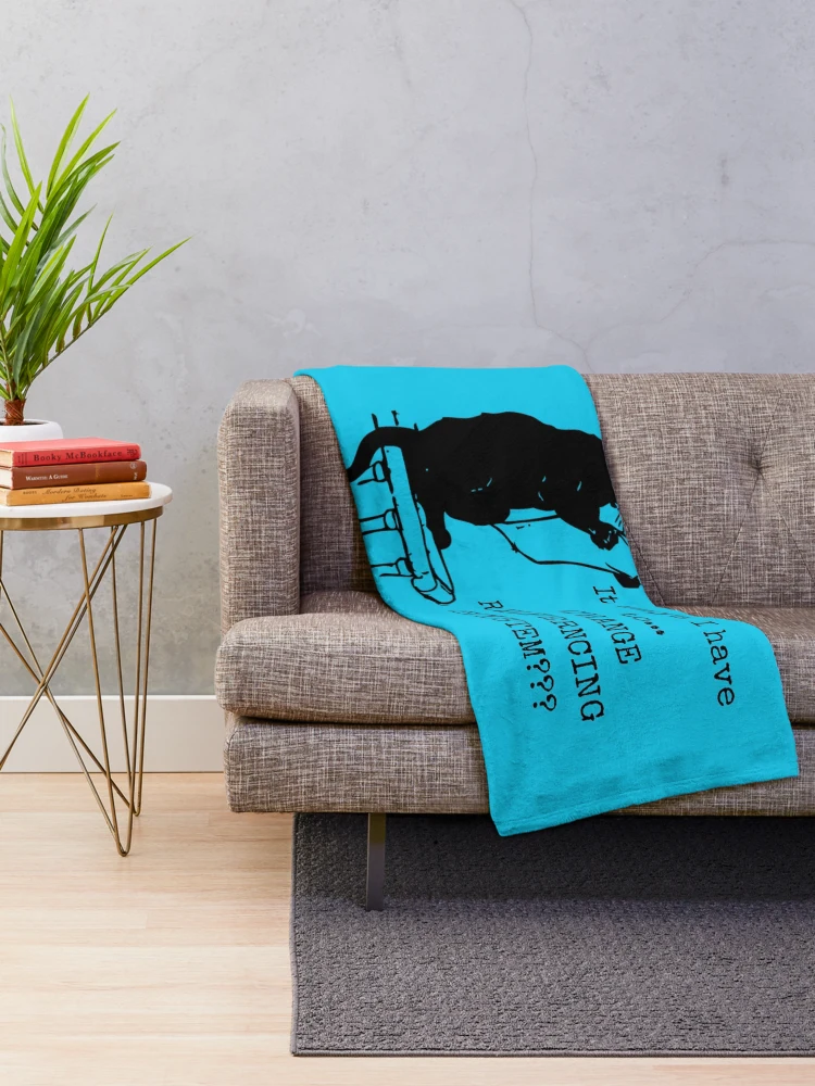 Thumbnail 2 of 6, Throw Blanket, Academic Cat Change Reference System Funny designed and sold by DesignsofNote.