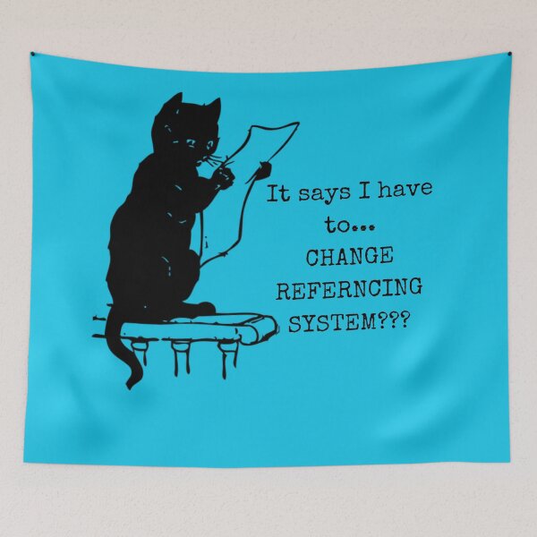 Item preview, Academic Cat Change Reference System Funny  designed and sold by DesignsofNote.