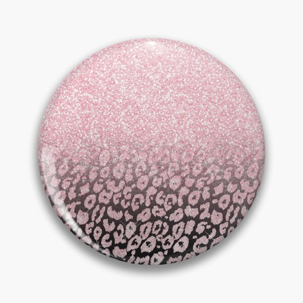 Item preview, Rose-Gold Glitter Ombre black Leopard Print designed and sold by InovArtS.