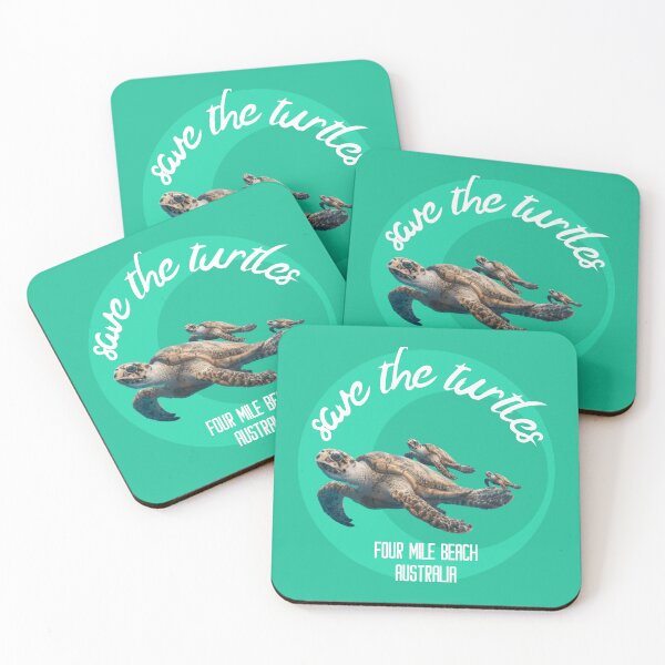 Item preview, Save the Turtles Four Mile Beach Australia designed and sold by meraviglioso.