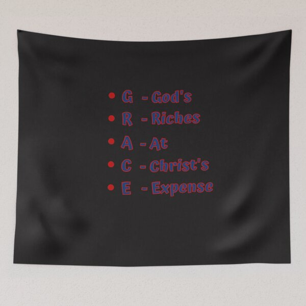 Item preview, G.R.A.C.E - God's Riches At Christ's Expense designed and sold by laiwole.