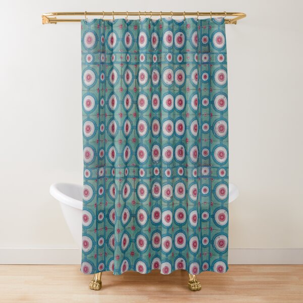 Traditional Nyonya Floor Tiles VI in George Town Shower Curtain