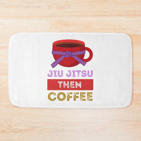 Item preview, Jiu Jitsu Then Coffee Perfect for Martial Artists Who Love Caffeine designed and sold by Nathalie Aynié.