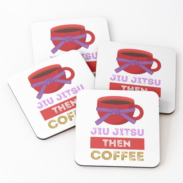Item preview, Jiu Jitsu Then Coffee Perfect for Martial Artists Who Love Caffeine designed and sold by Nathalie Aynié.