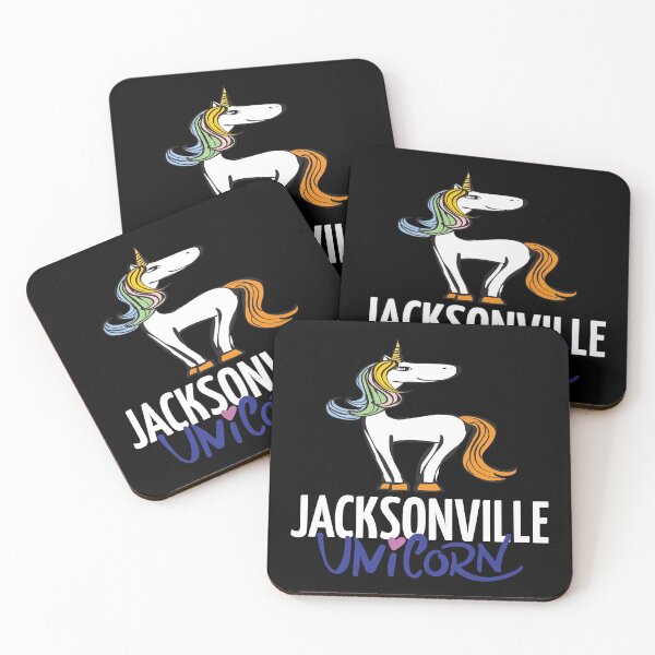 Item preview, Jacksonville Unicorn Cartoon designed and sold by ProjectX23.