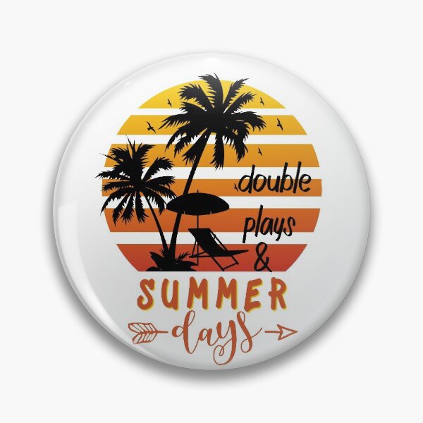 Item preview, summer days and double plays designed and sold by shaakir.