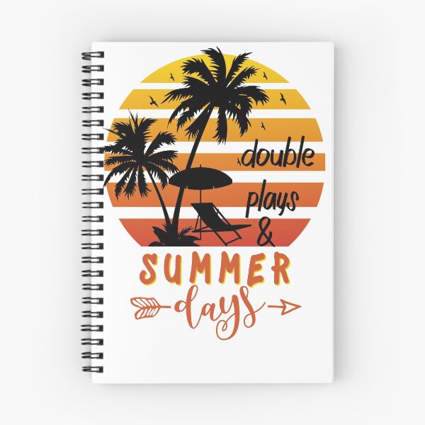 Item preview, summer days and double plays designed and sold by shaakir.