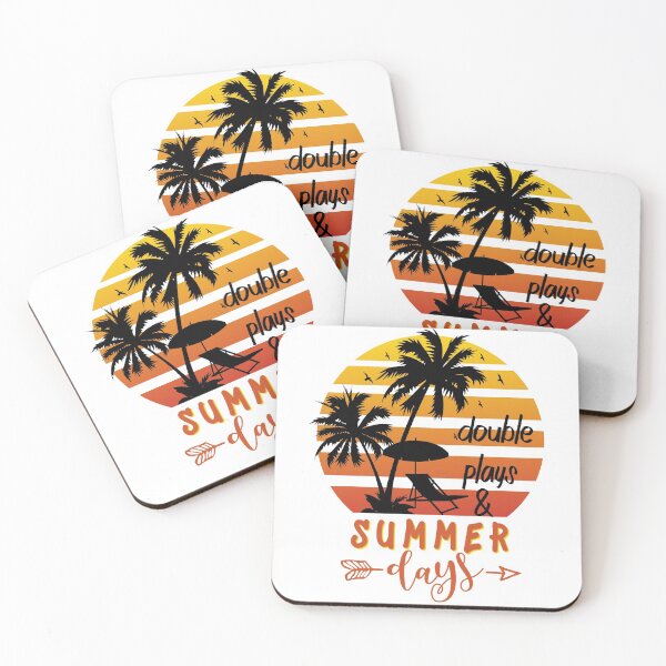Item preview, summer days and double plays designed and sold by shaakir.