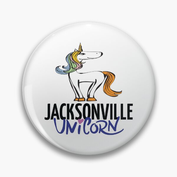 Item preview, Jacksonville Unicorn Cartoon designed and sold by ProjectX23.