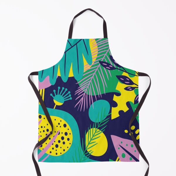 Item preview, Green Neon Abstract Leaves designed and sold by cutehappiness.