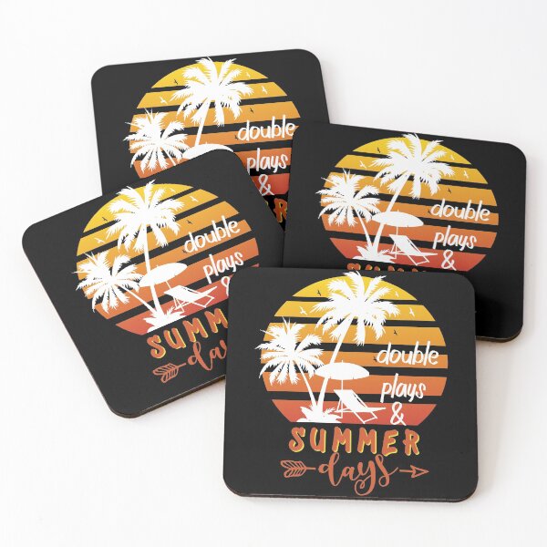 Item preview, summer days and double plays designed and sold by shaakir.