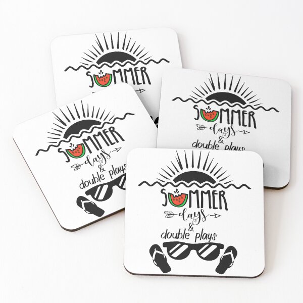 Item preview, summer days and double plays designed and sold by shaakir.