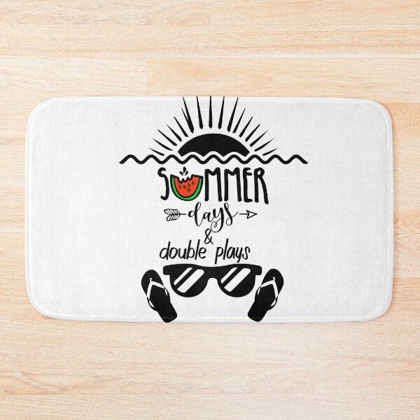 Item preview, summer days and double plays designed and sold by shaakir.