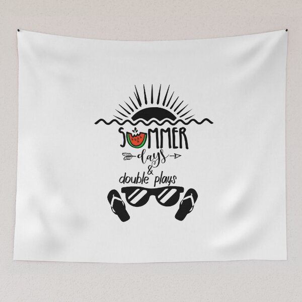 Item preview, summer days and double plays designed and sold by shaakir.