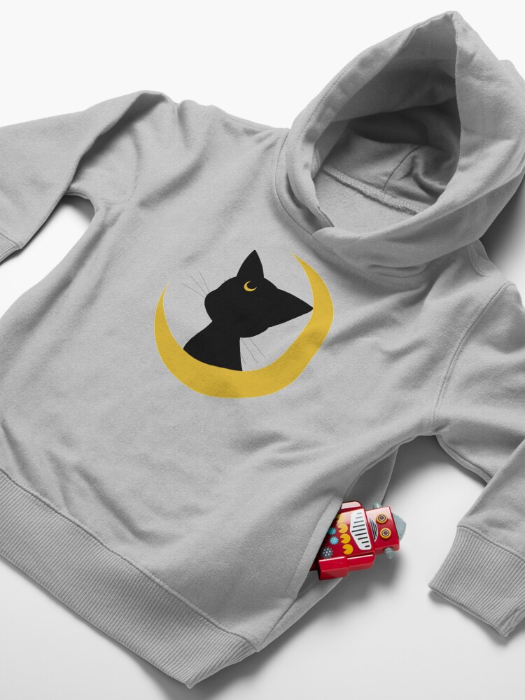 Alternate view of Luna Silhouette Toddler Pullover Hoodie