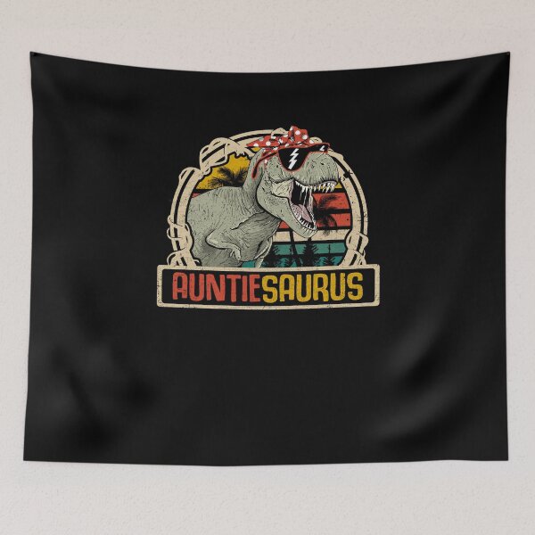 Item preview, Auntiesaurus T Rex Dinosaur Auntie Saurus Family Matching designed and sold by cadieuxart.