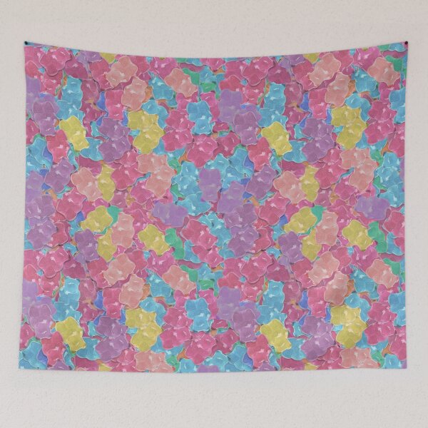 Item preview, Gummybear Candy Pattern Rainbow designed and sold by patternarium.