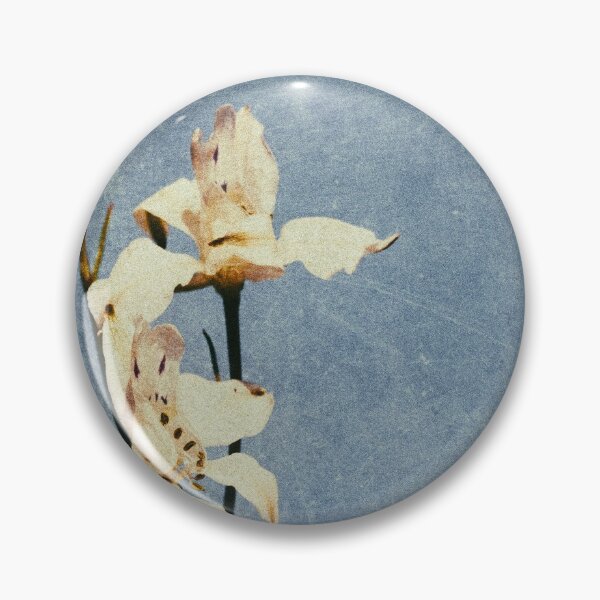 Item preview, White Delphinium Floral Art Beautiful Home Design designed and sold by NeonAbstracts.