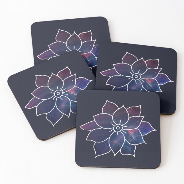 Item preview, Cosmic Galaxy Flower designed and sold by Pentanglement.