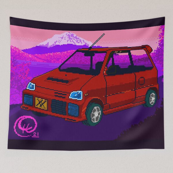 Item preview, Daihatsu Mira Pixel Art designed and sold by thechillmethod.