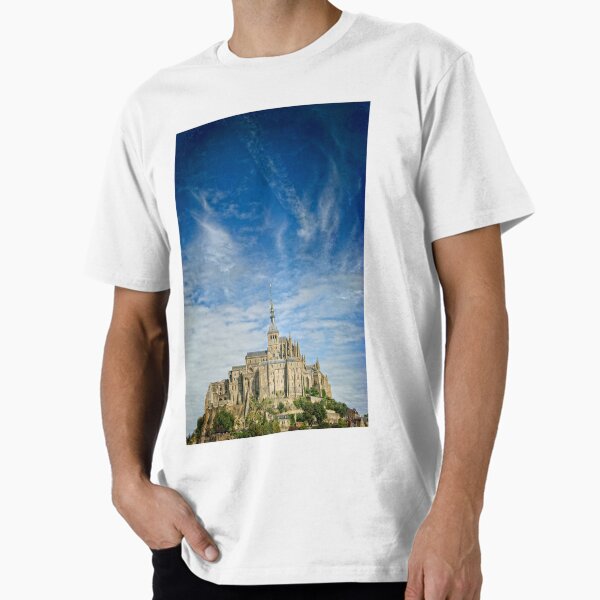 ★Le Mont Saint Michel★ TEBORSPREAD LOGO TSHIRTLight Blue Le Mont Saint Michel Tade Short Sleeve Fade Out Tee Blue