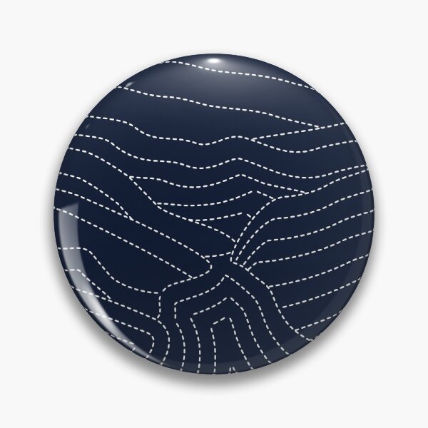 Item preview, Embroidered Abstract Mountain River designed and sold by D-Spot Shop.