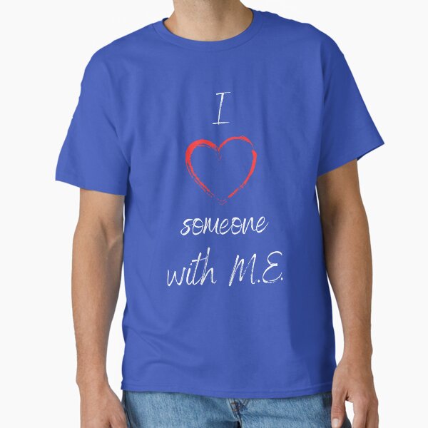 Item preview, I heart someone with M.E. (white text) designed and sold by Chantelle  Spies.