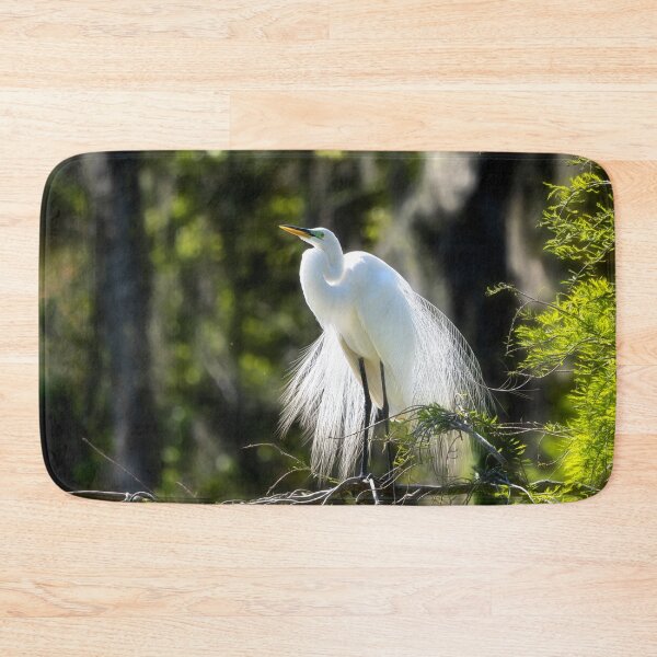 Item preview, Great White Egret - Audubon Swamp garden designed and sold by Kathy Weaver.