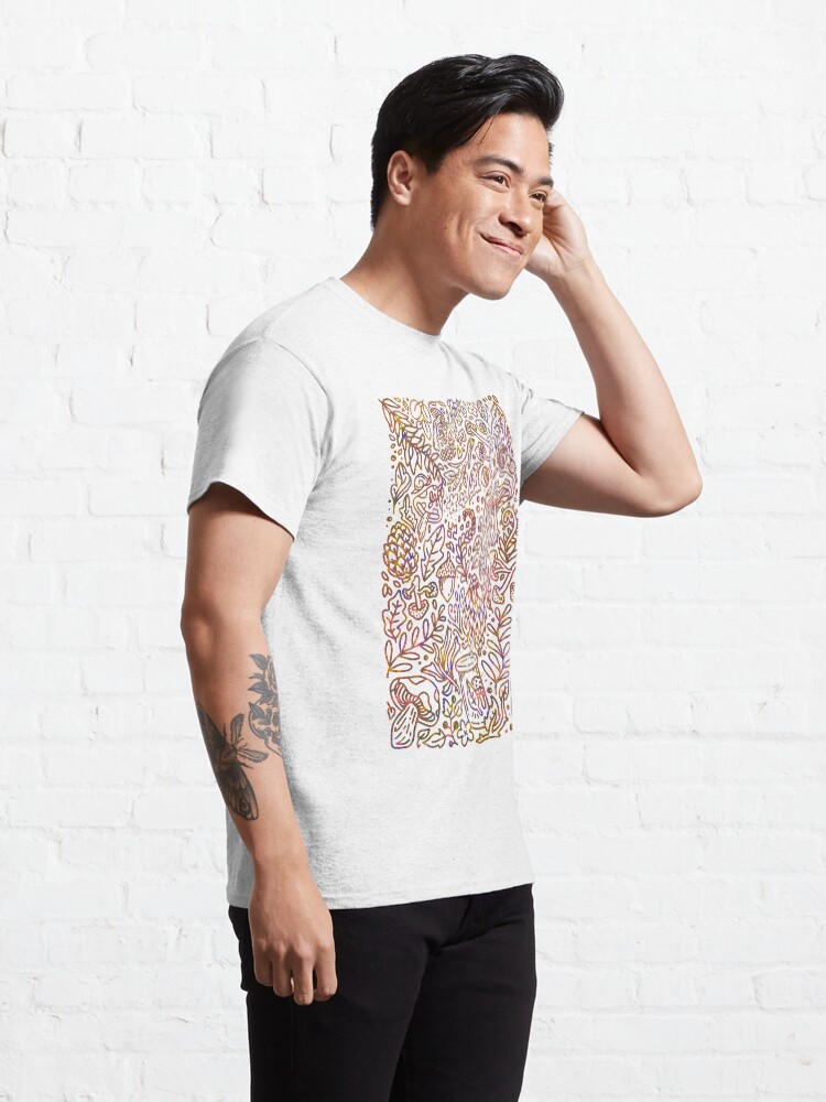 Alternate view of Mushroom Hunt Classic T-Shirt