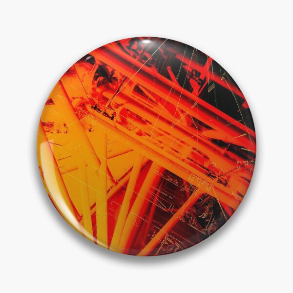 Item preview, Roof Strut Abstract in Orange designed and sold by NeonAbstracts.
